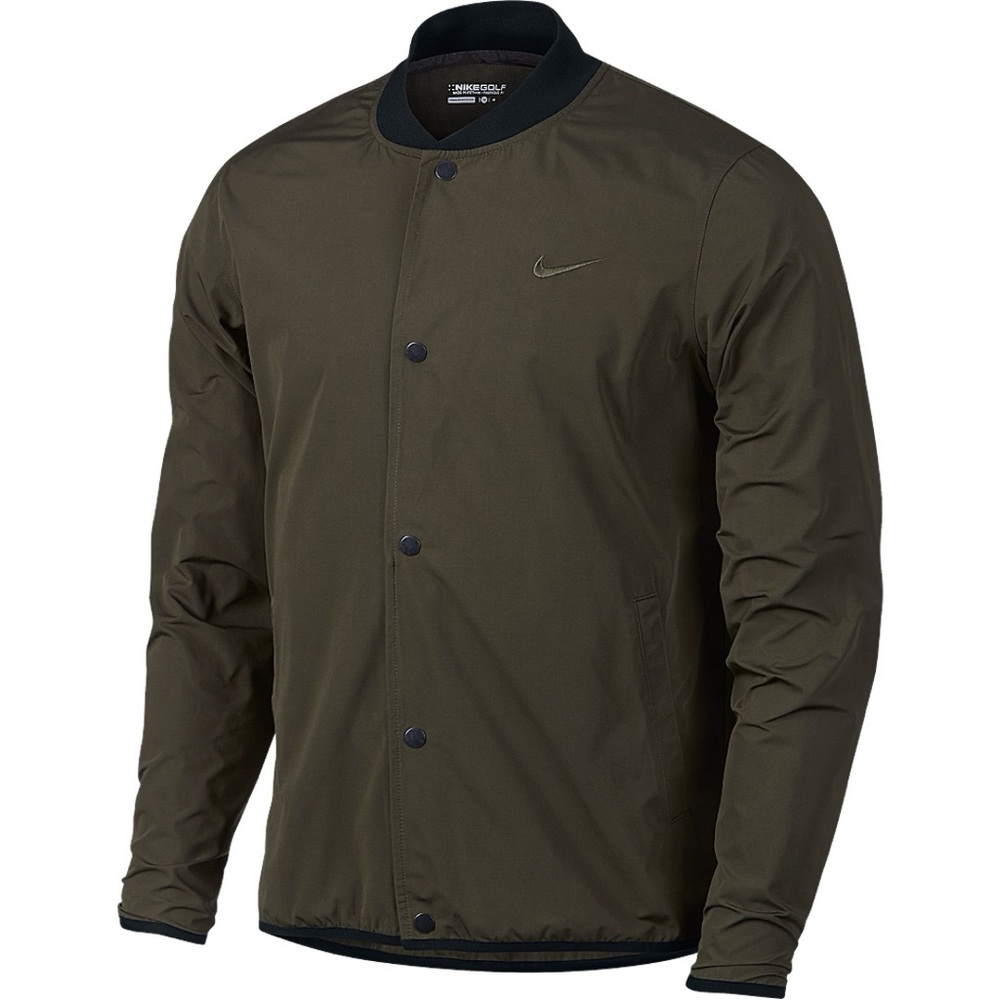 Nike Golf Coaches Jacket Streetwear Army Green Size L